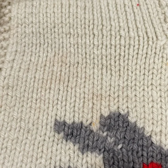 Vintage Kids Rabbit Sweater - Picture 3 of 6